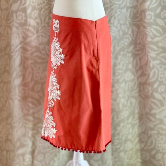 Vintage Anthropologie Embroidered Skirt - Picture 5 of 8